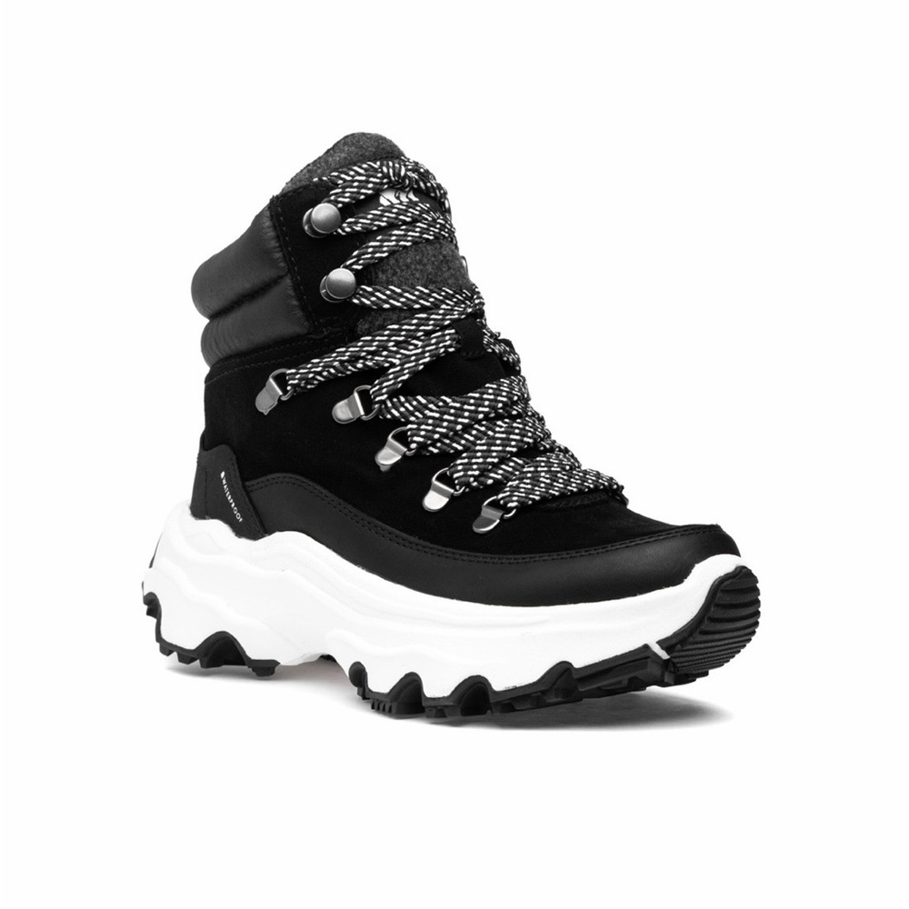 Sorel Kinetic Breakthru Conquest Boot - Women’s Size 9 - Black/Sea Salt ⭐️LN⭐️